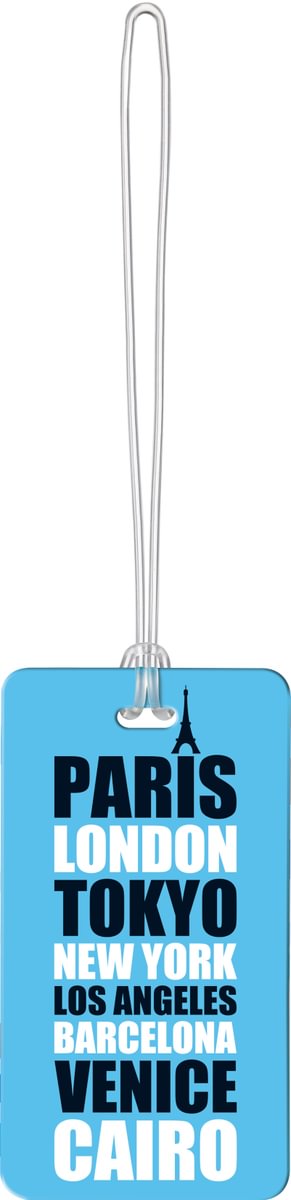 Go Travel Tag Me Patterned Luggage Tags