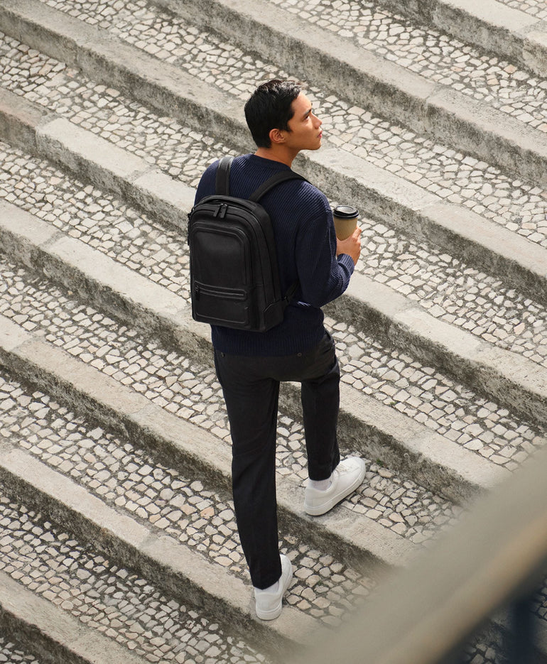 Tumi Harrison Bradner Sac à dos en cuir