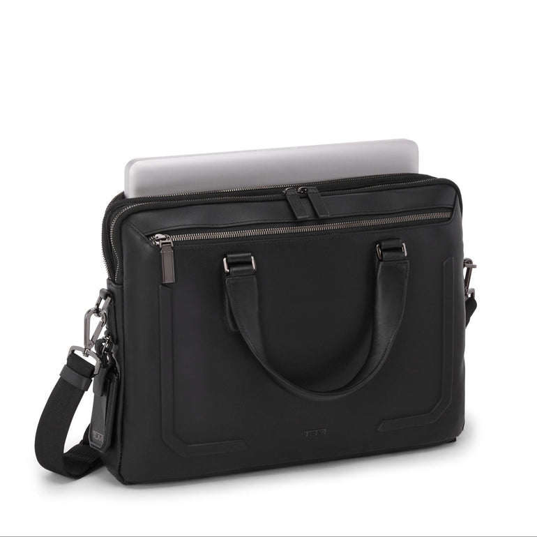 Tumi Harrison Sycamore Slim Brief - Leather