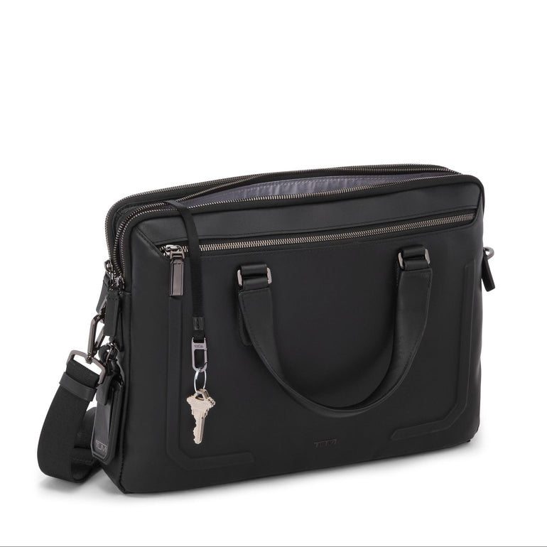 Tumi Harrison Sycamore Slim Brief - Leather