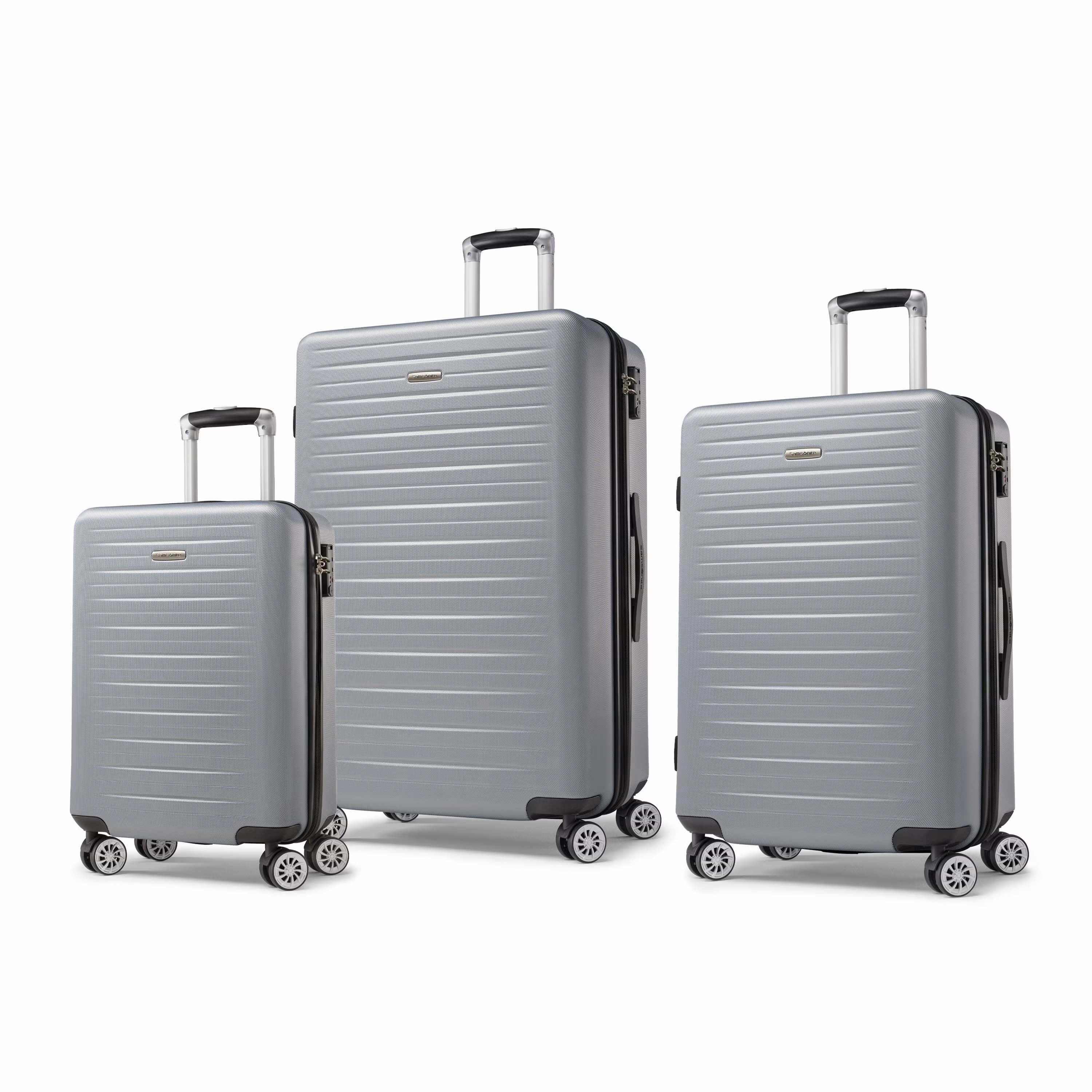 Samsonite Phoenix DLX Ensemble de 3 valises à roulettes pivotantes