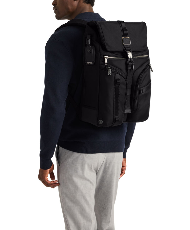 Tumi Alpha Bravo Surveillance Flap Backpack