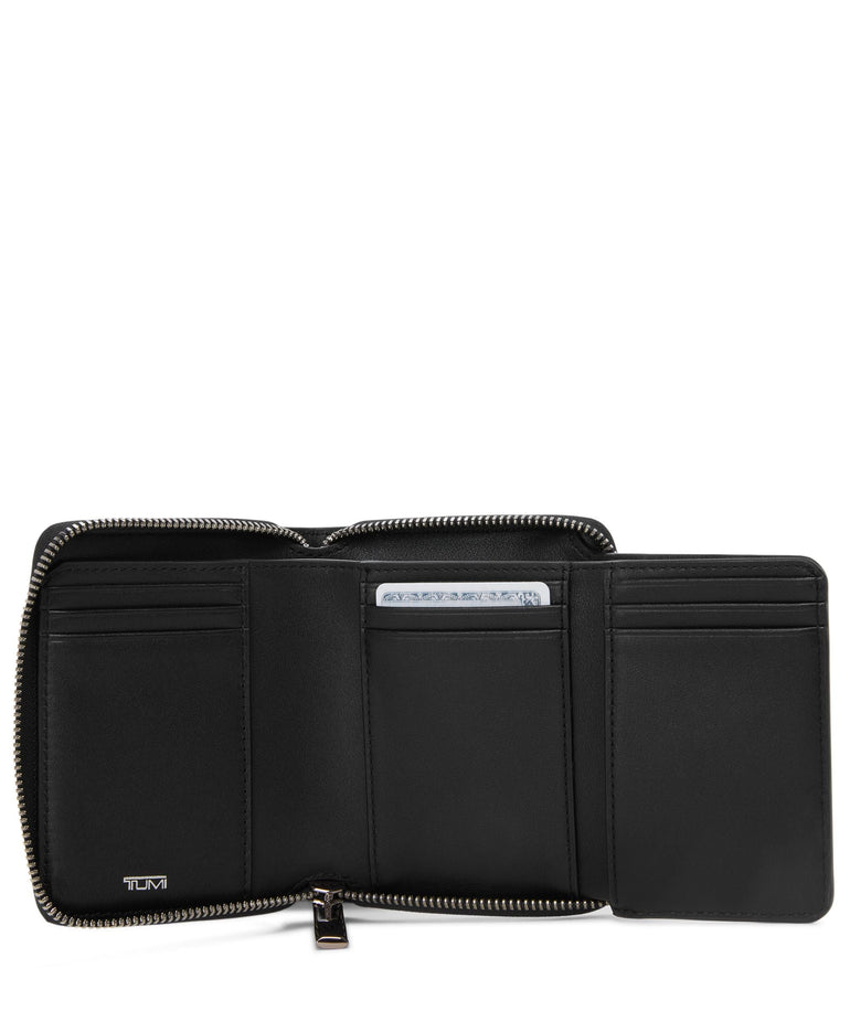 Tumi Belden Trifold Zip-Around Wallet
