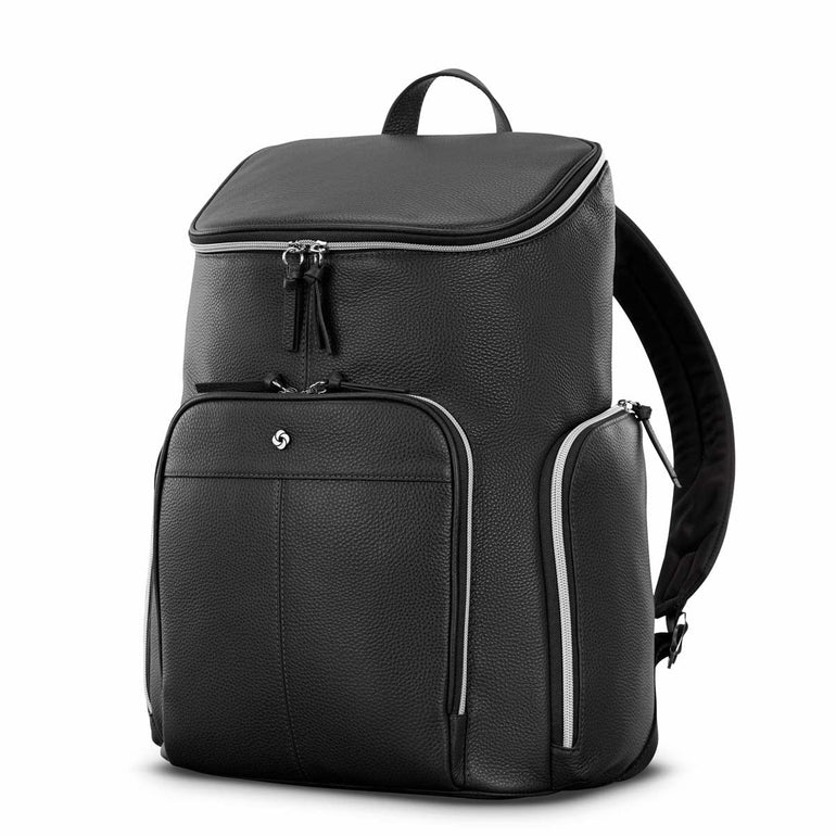 Samsonite Mobile Solution 2 Leather Deluxe Backpack