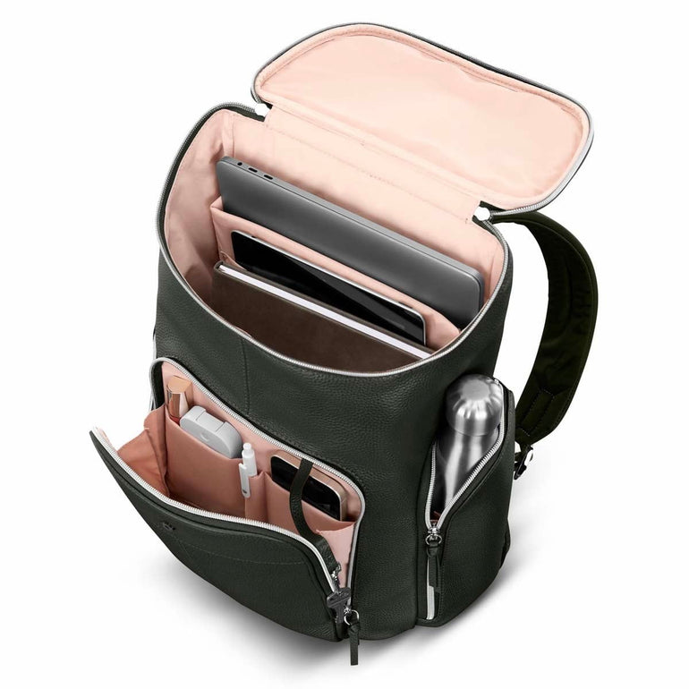 Samsonite Mobile Solution 2 Leather Deluxe Backpack