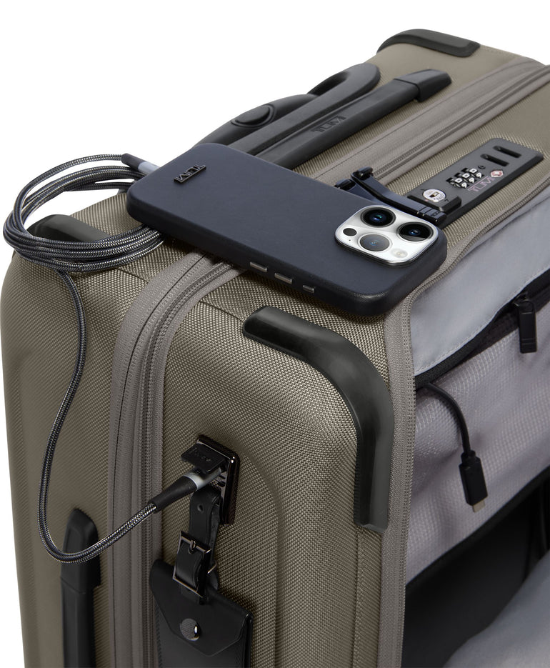 Tumi Alpha Large Dual Access Expandable Carry-On Luggage - Grey Alloy