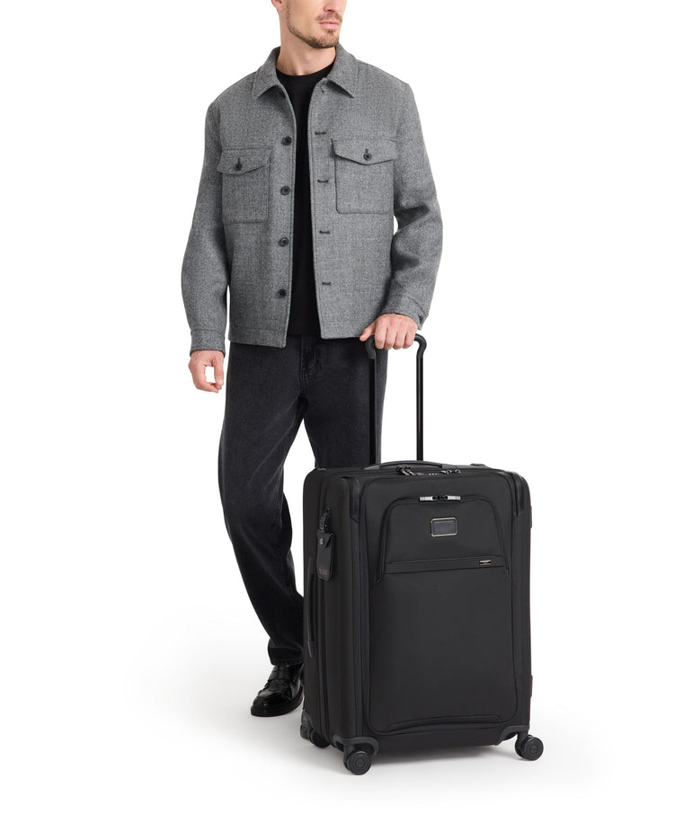 Tumi Alpha Medium Dual Access Expandable Checked Luggage - Grey Alloy
