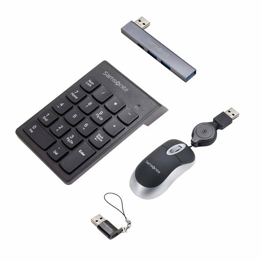 Samsonite Travel Accessories 4 Piece Tech Set