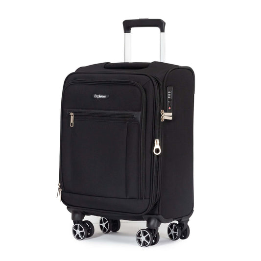 Explorer Onyx Valise de cabine extensible