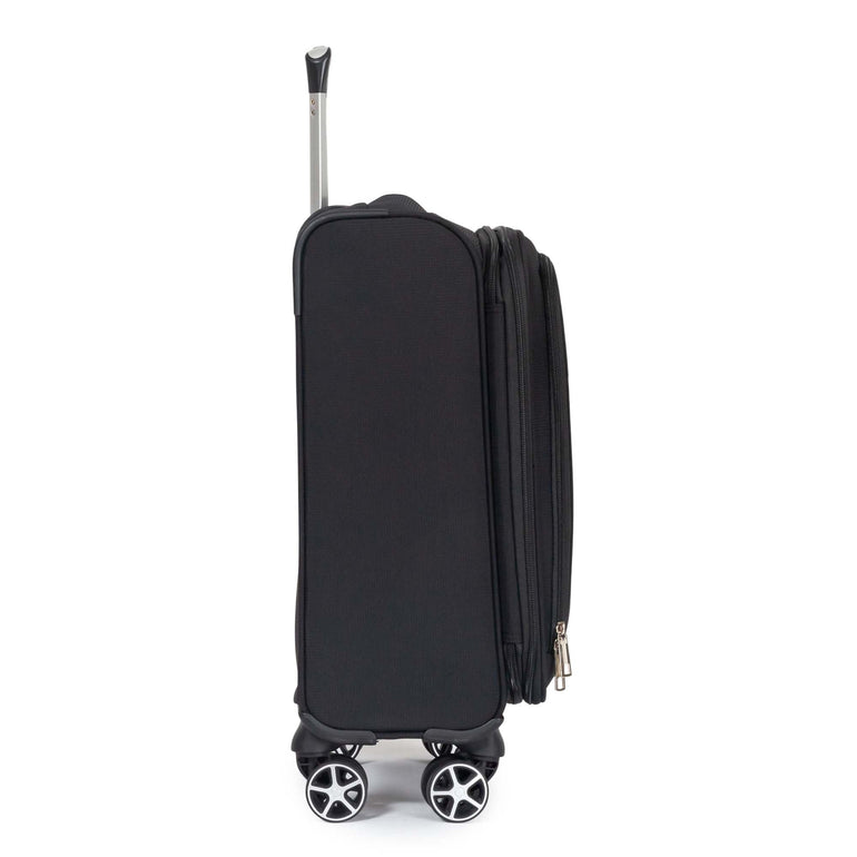 Explorer Onyx Carry-On Expandable Spinner Luggage