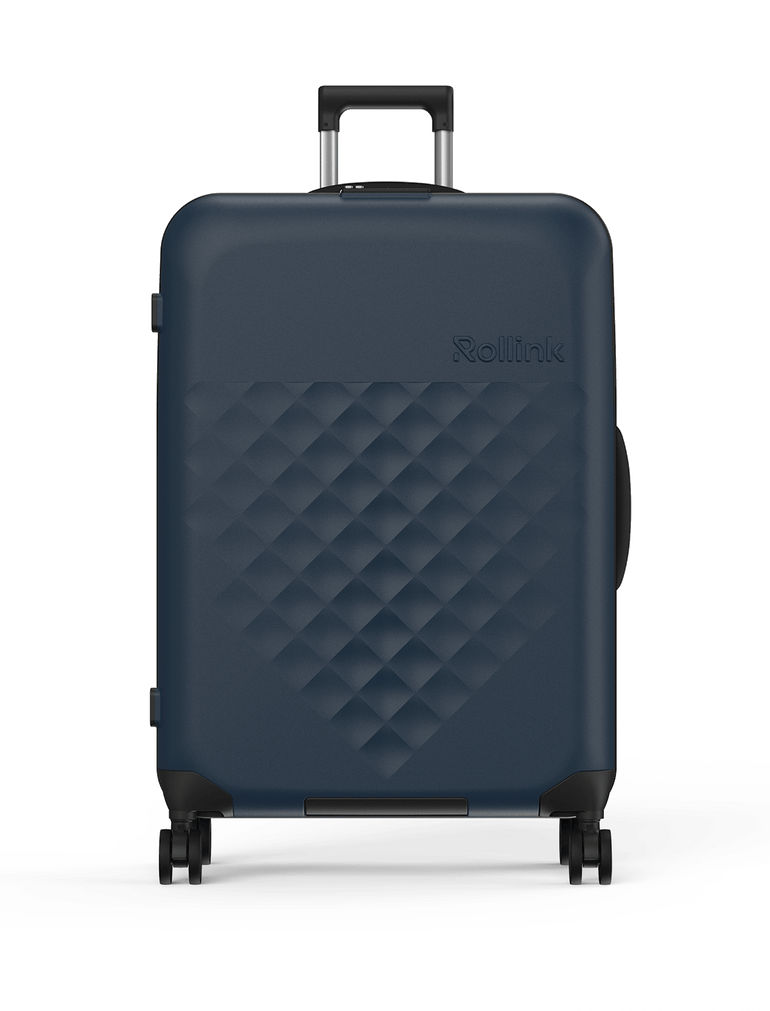 Rollink Flex 360° Valise de grande taille à quatre roues pliable pour bagage enregistré