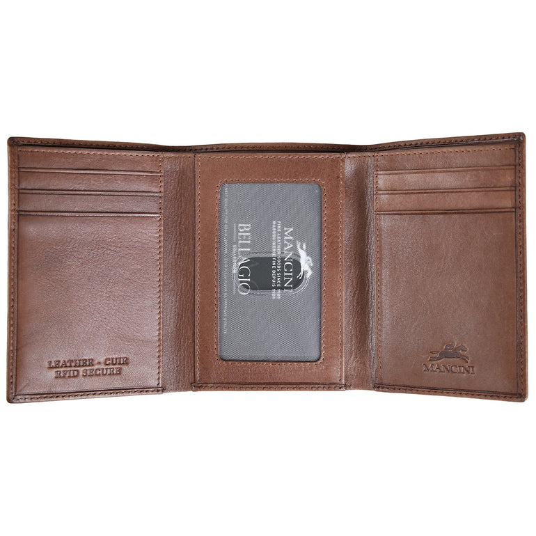 Mancini BELLAGIO Trifold RFID Wallet