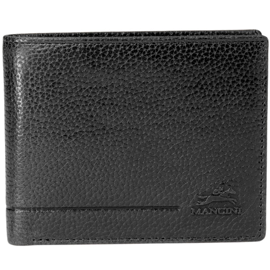 Mancini Fifth Avenue RFID Secure Center Wing Billfold