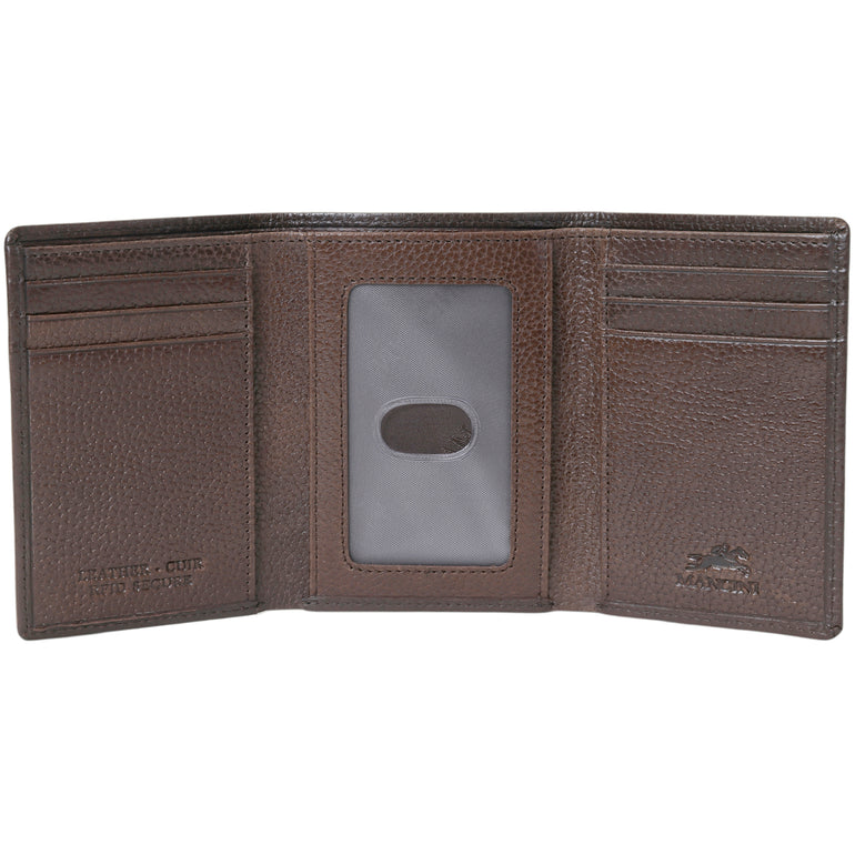 Mancini Fifth Avenue RFID Secure Trifold Wallet