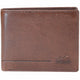 Mancini Fifth Avenue RFID Secure Center Wing Wallet with Coin Pocket
