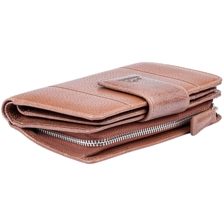 Mancini Fifth Avenue RFID Secure Medium Clutch Wallet