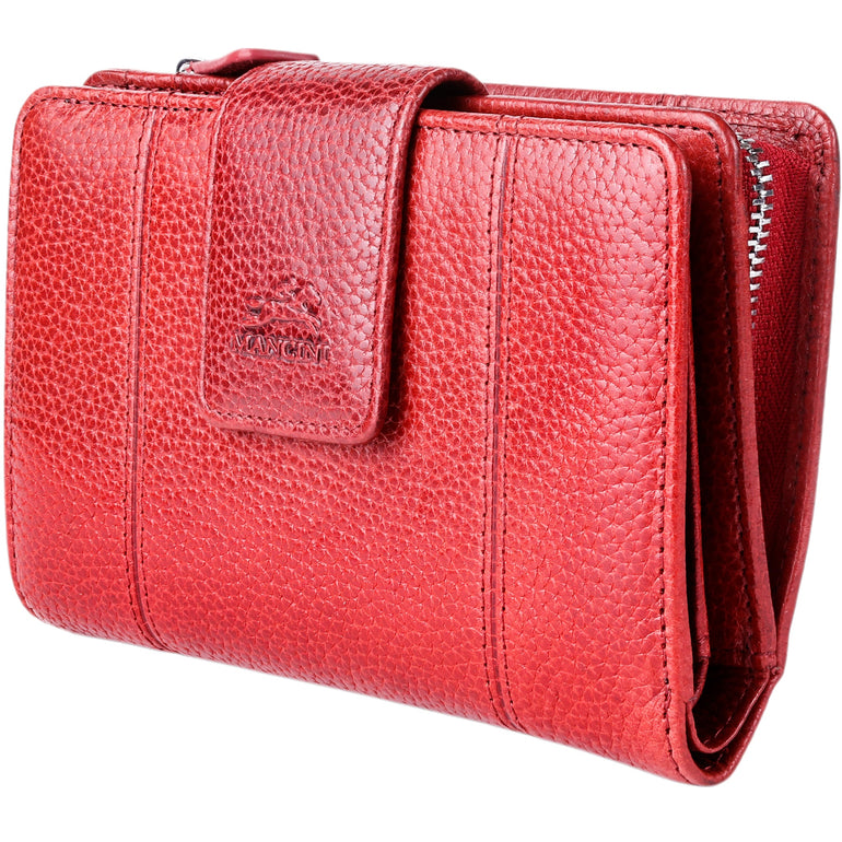 Mancini Fifth Avenue RFID Secure Medium Clutch Wallet