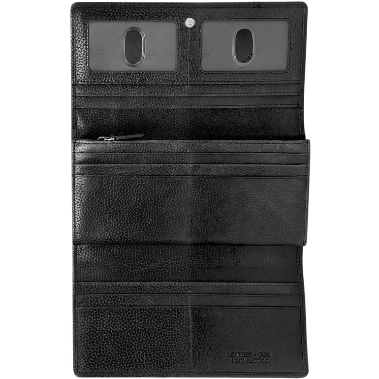 Mancini Fifth Avenue RFID Secure Trifold Wallet