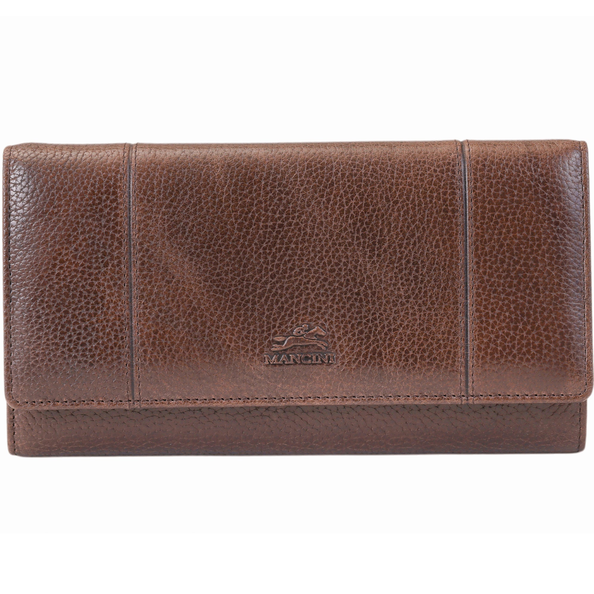 Mancini Fifth Avenue RFID Secure Trifold Wallet
