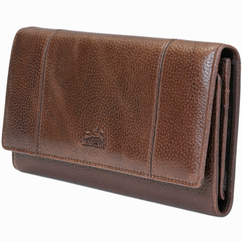 Mancini Fifth Avenue RFID Secure Trifold Wallet