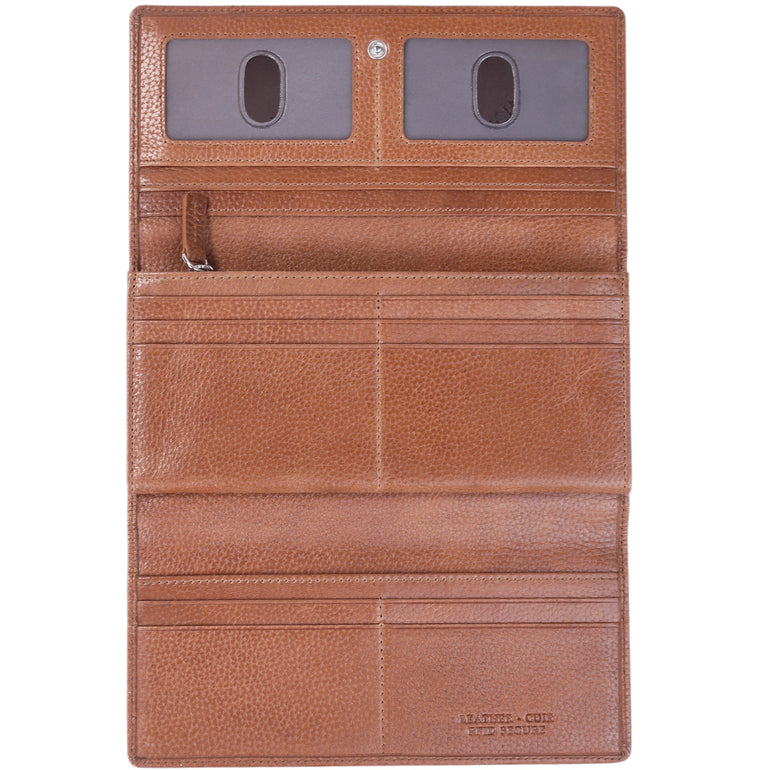 Mancini Fifth Avenue RFID Secure Trifold Wallet