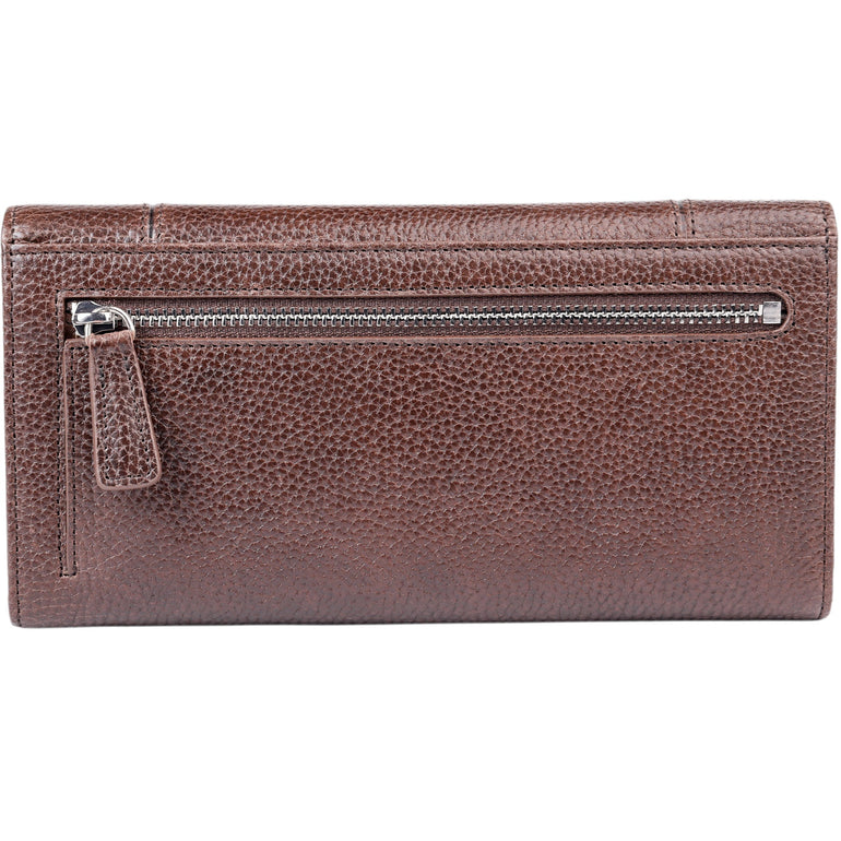 Mancini Fifth Avenue RFID Secure Quad Fold Wallet