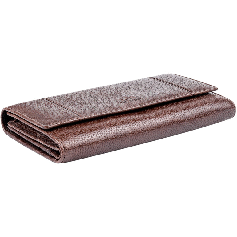 Mancini Fifth Avenue RFID Secure Quad Fold Wallet