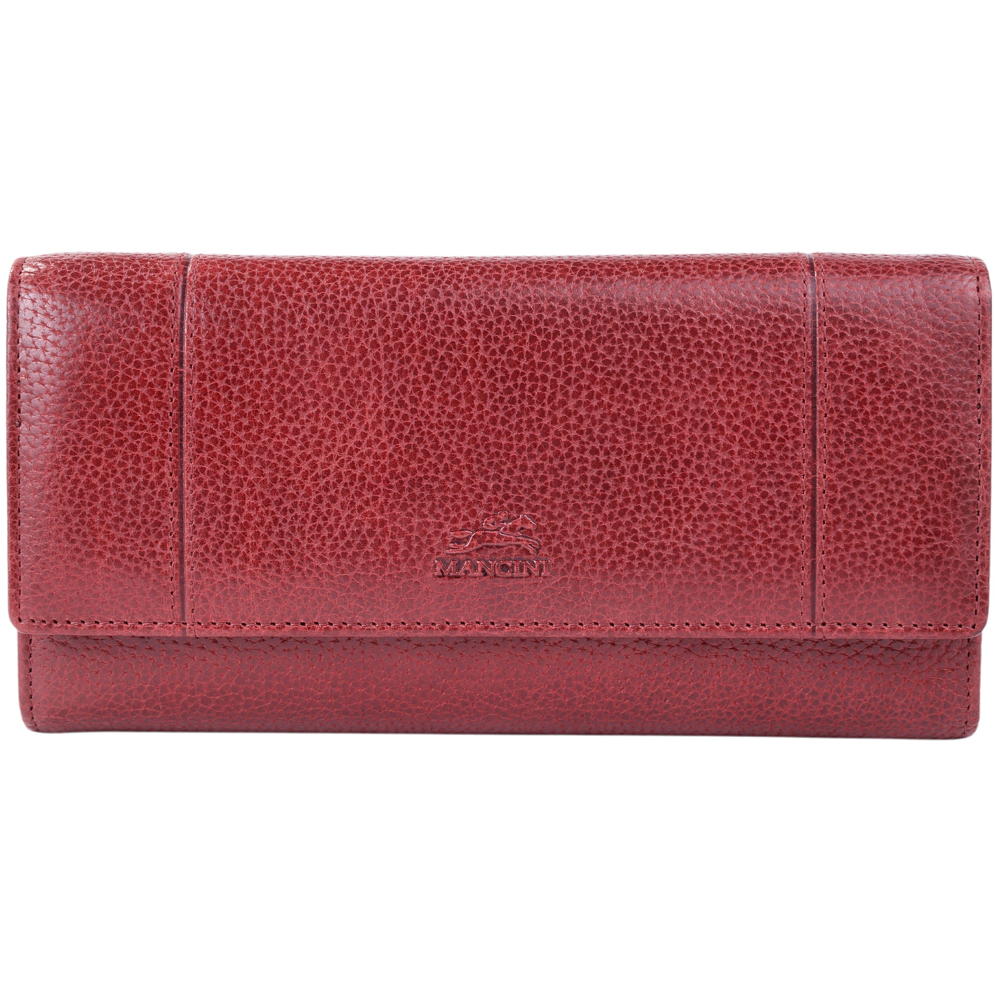 Mancini Fifth Avenue RFID Secure Quad Fold Wallet