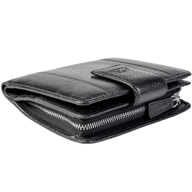 Mancini Fifth Avenue RFID Secure Medium Clutch Wallet