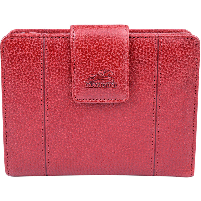 Mancini Fifth Avenue RFID Secure Medium Clutch Wallet