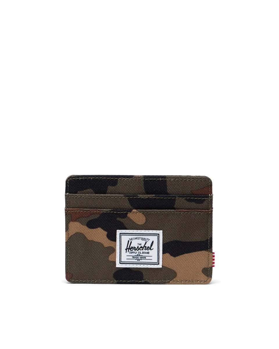 Herschel Charlie Cardholder - Woodland Camo