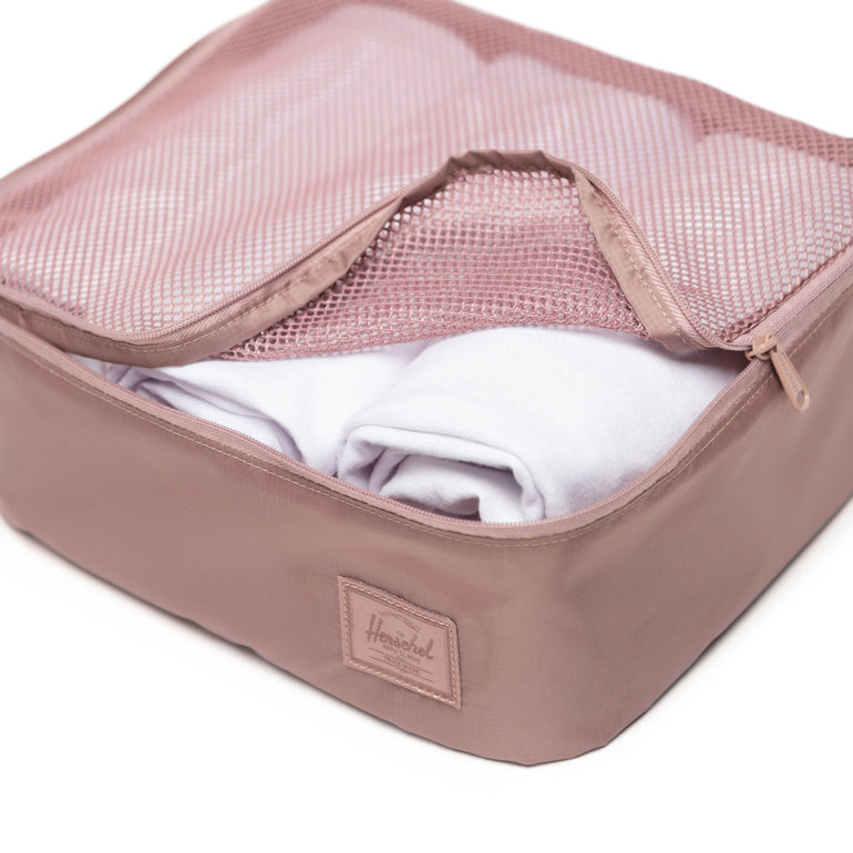 Herschel Kyoto Packing Cubes - Ash Rose Tonal