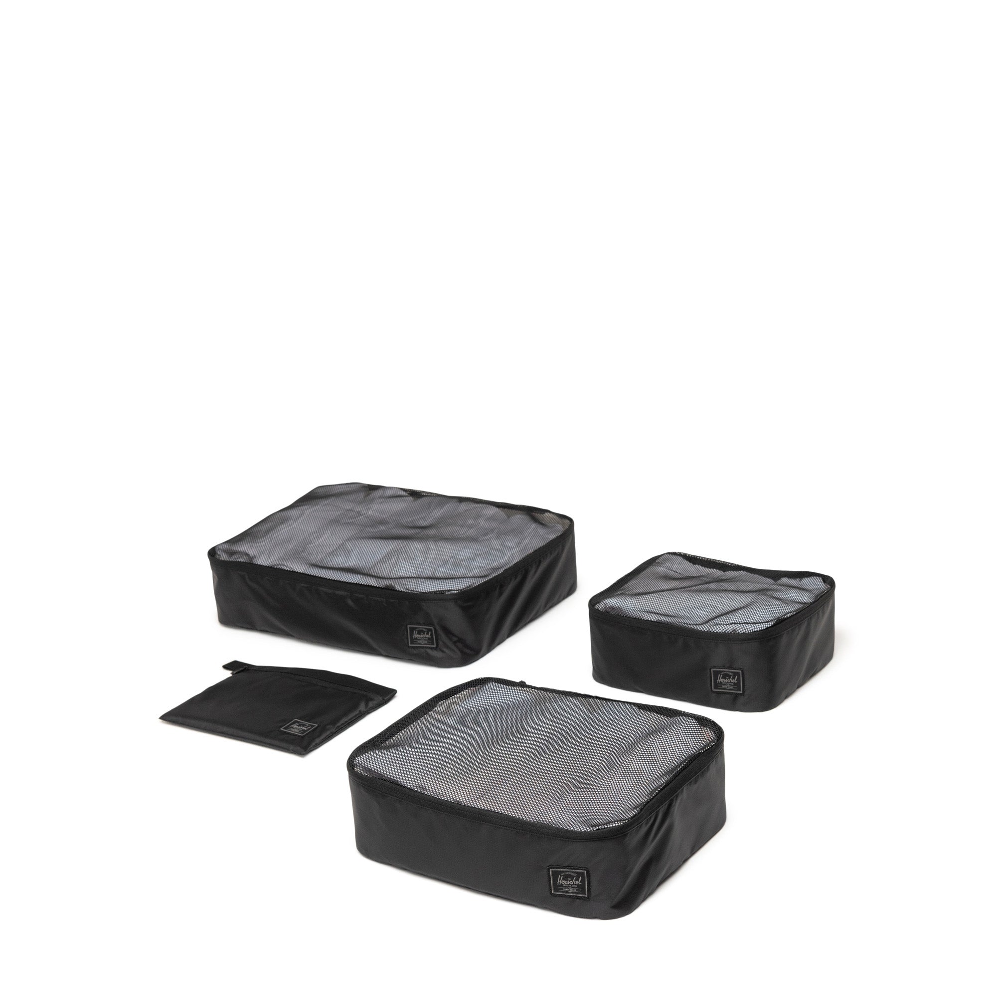 Herschel Kyoto Packing Cubes - Black Tonal