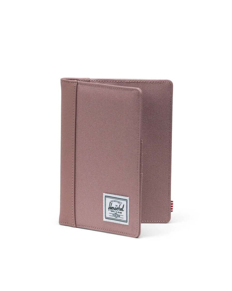 Herschel Raynor Passport Holder - Ash Rose