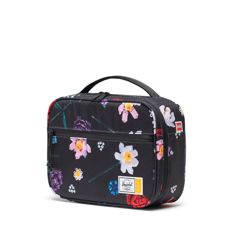 Herschel LEGO Pop Quiz Lunch Box - Falling Florals