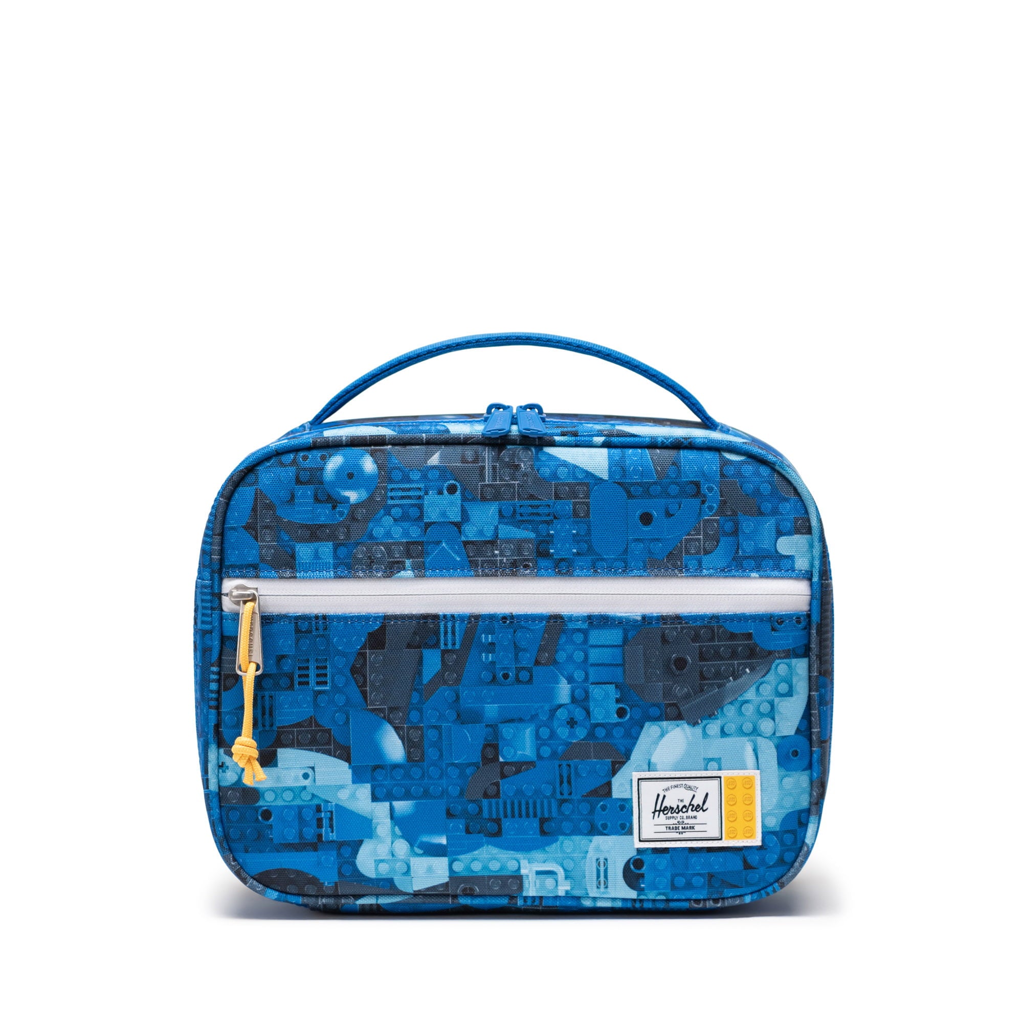 Herschel LEGO Pop Quiz Lunch Box Little Herschel - Abstract Bricks Blue