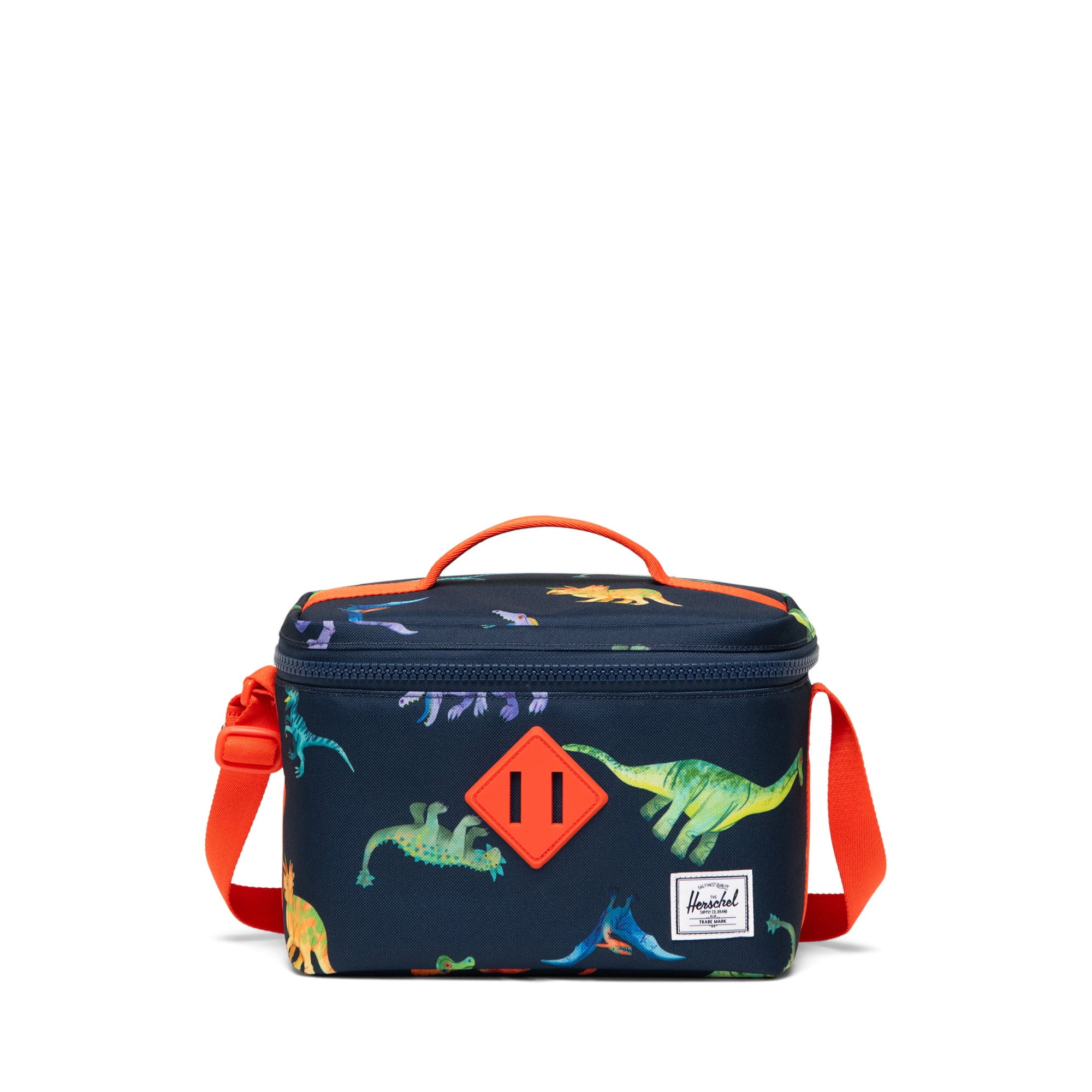 Herschel Heritage Crossbody Lunch Box LH - Watercolour Dinos Darkest Navy