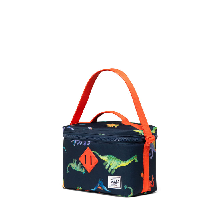 Herschel Heritage Crossbody Lunch Box LH - Watercolour Dinos Darkest Navy