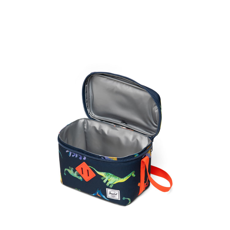 Herschel Heritage Crossbody Lunch Box LH - Watercolour Dinos Darkest Navy