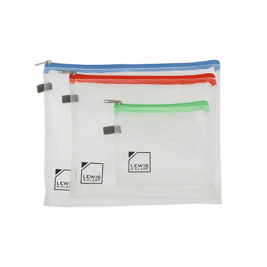 Lewis N. Clark Travel Pouch Set, 3-Pack