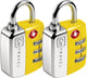 Go Travel Twin TSA Combi Padlocks