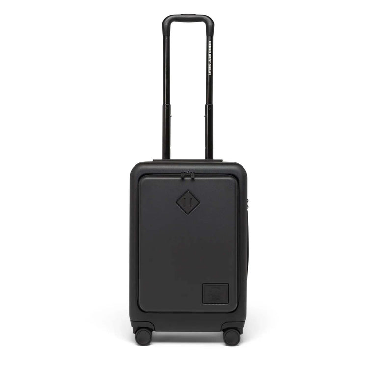 Herschel Heritage Hardshell Pro Large Carry On Luggage - Black