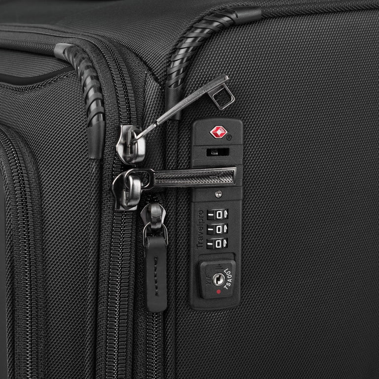Travelpro Crew Classic Valise extensible à roulettes de taille moyenne pour l'enregistrement