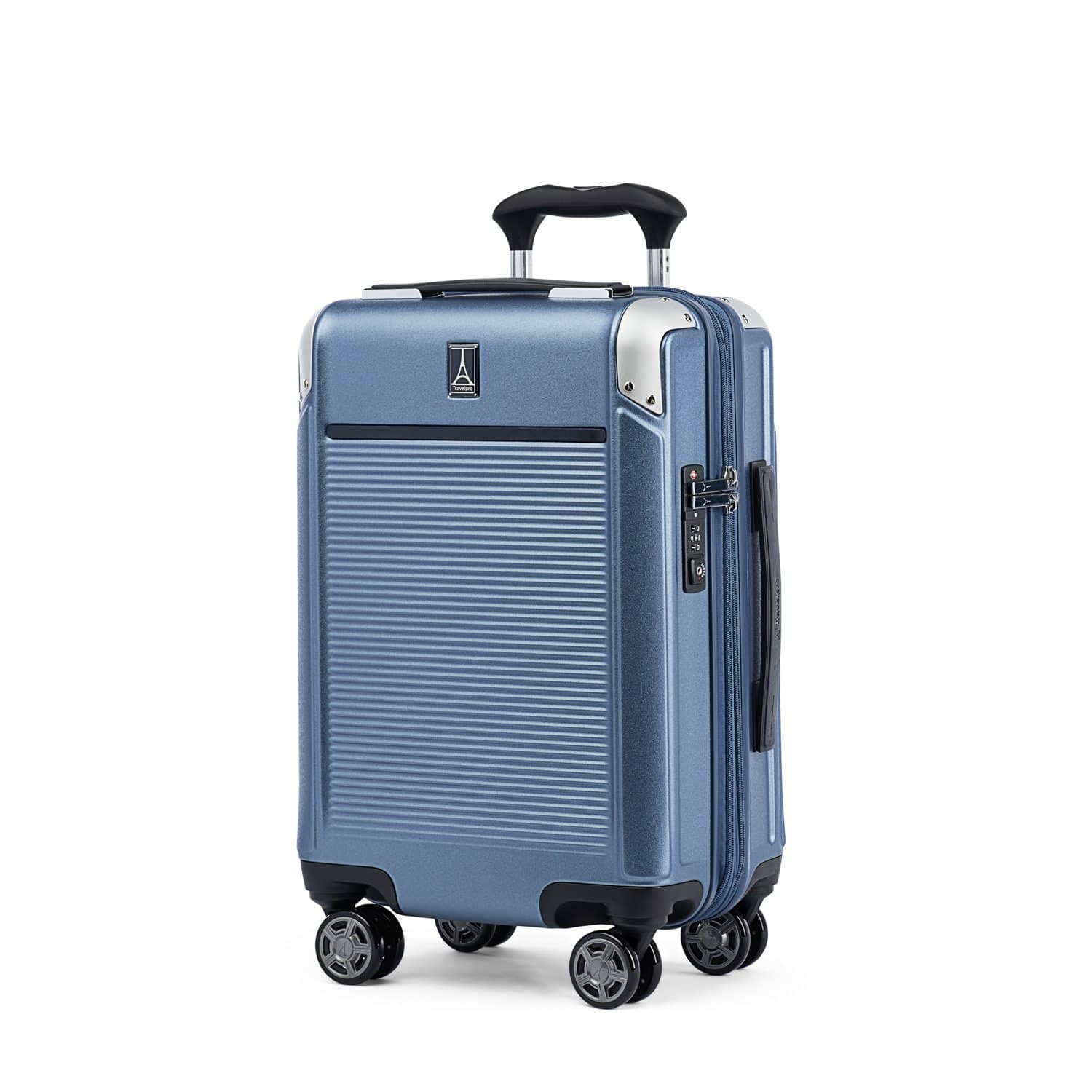 Travelpro Platinum® Elite Valise compacte extensible à coque rigide avec roulettes pivotantes