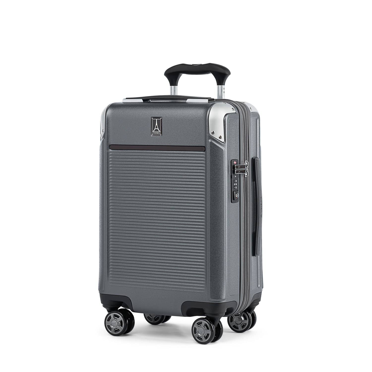 Travelpro Platinum® Elite Valise compacte extensible à coque rigide avec roulettes pivotantes