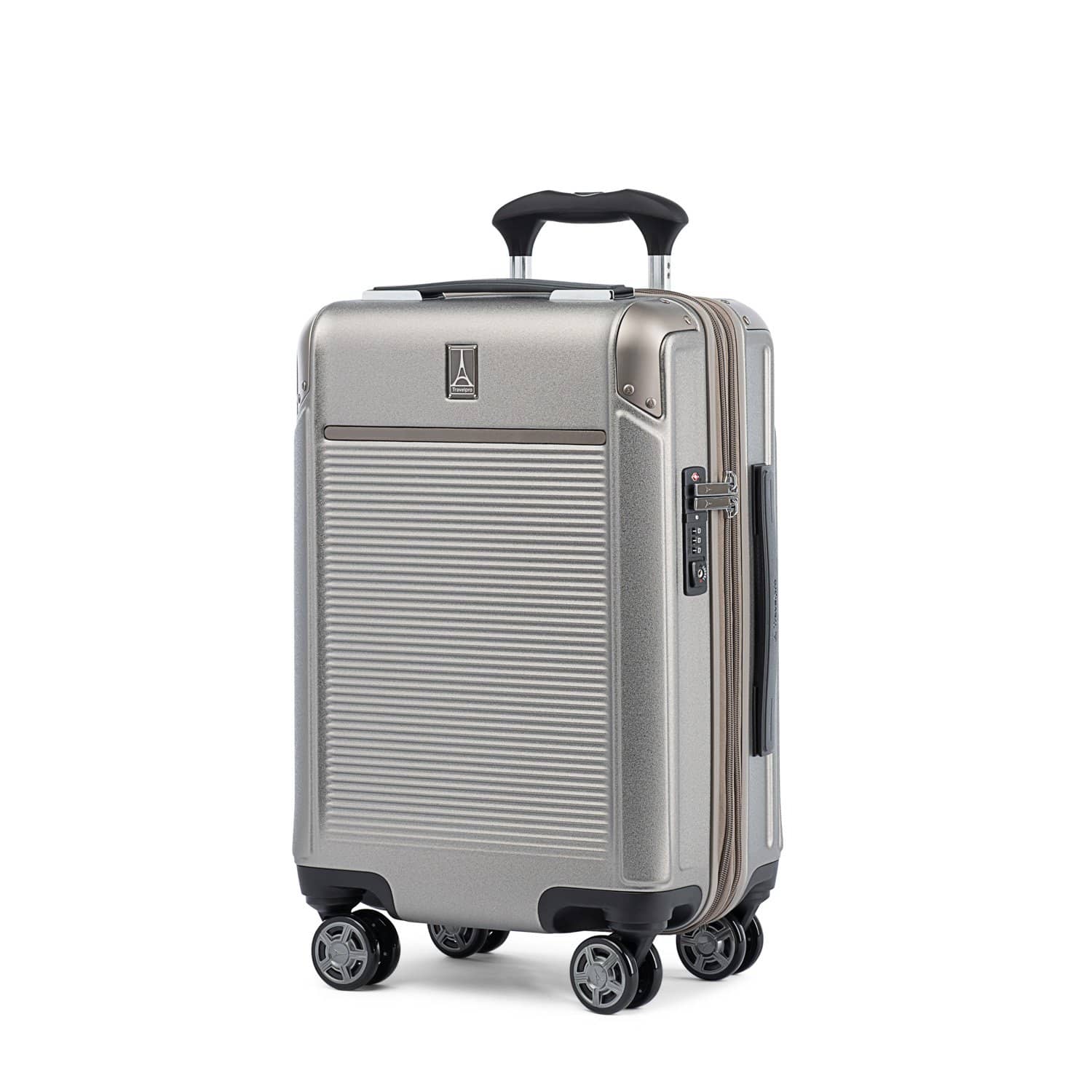 Travelpro Platinum® Elite Valise compacte extensible à coque rigide avec roulettes pivotantes