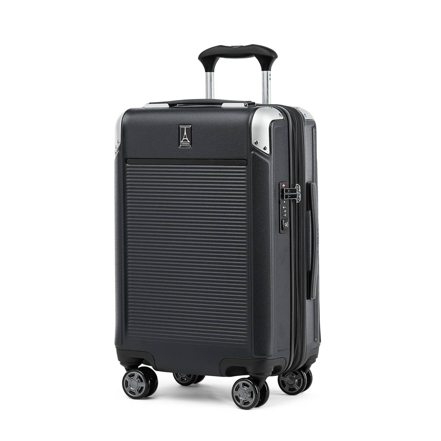 Travelpro Platinum® Elite Valise cabine extensible à coque rigide avec roulettes pivotantes