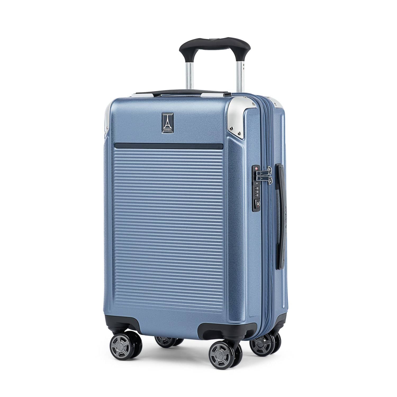 Travelpro Platinum® Elite Valise cabine extensible à coque rigide avec roulettes pivotantes