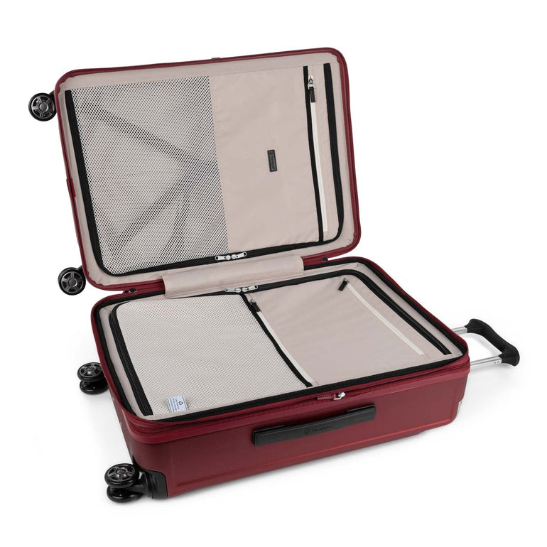 Travelpro Platinum® Elite Valise à roulettes extensible de taille moyenne à coque rigide