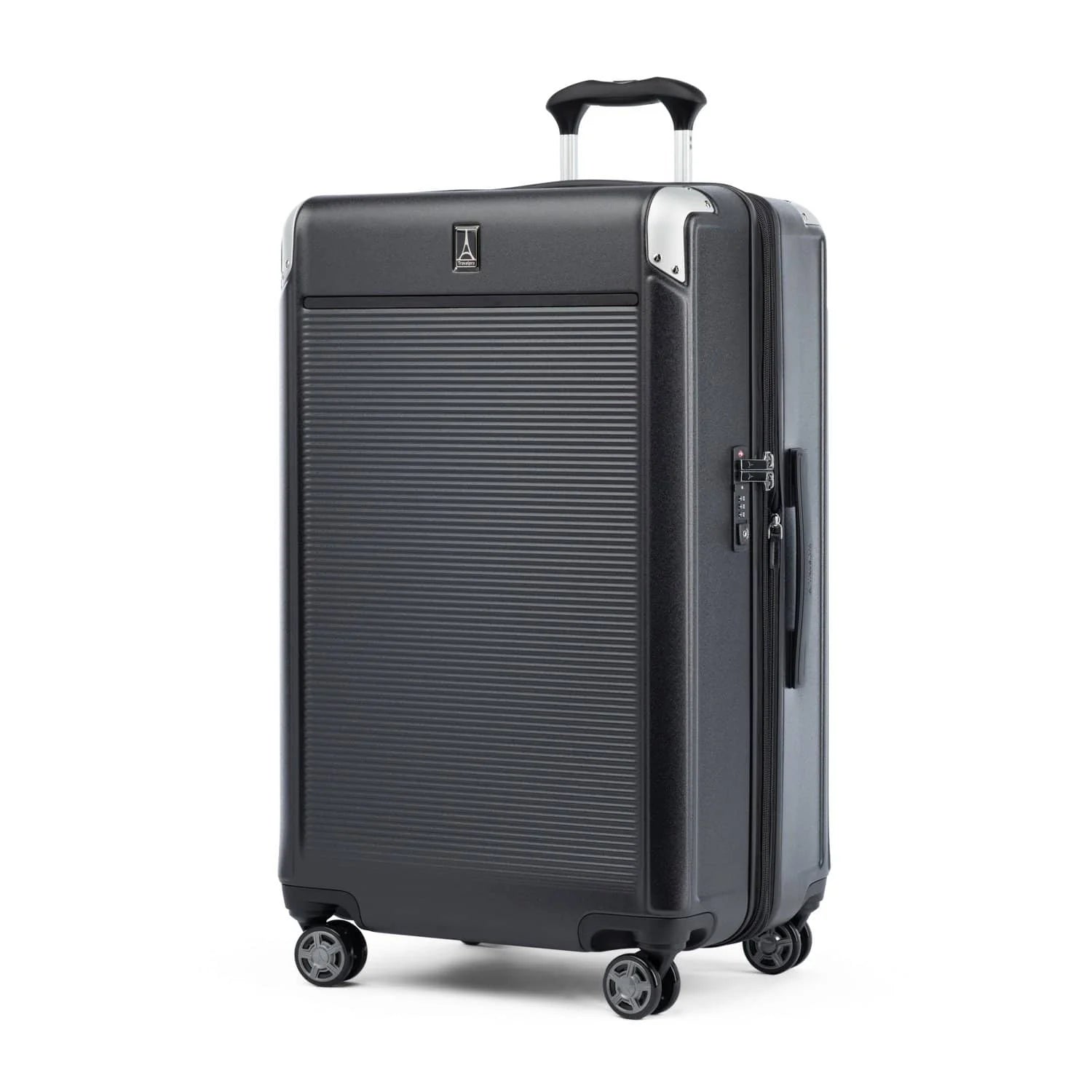 Travelpro Platinum® Elite Valise à roulettes extensible de grande taille à coque rigide